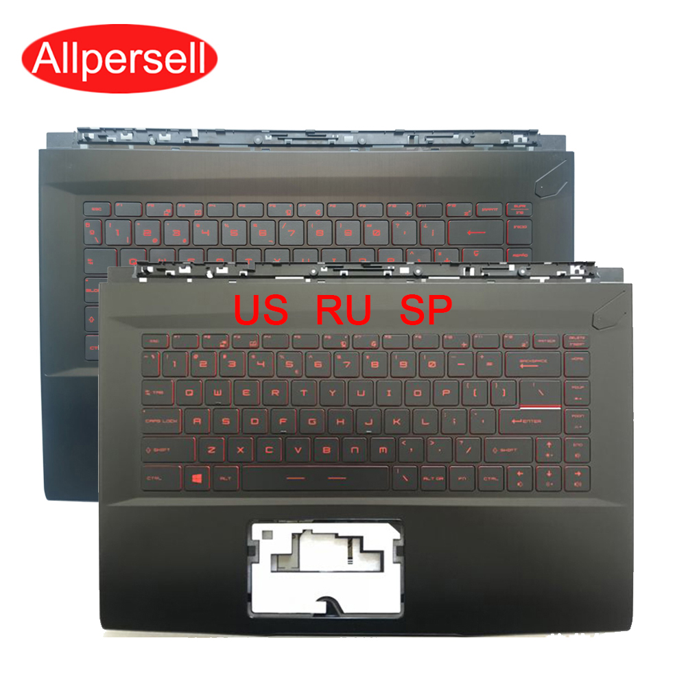 Keyboard Cover - ฝาครอบคีย์บอร์ดด้านบนสำหรับแล็ปท็อป MS GF63 8RC 8RD MS-16R1