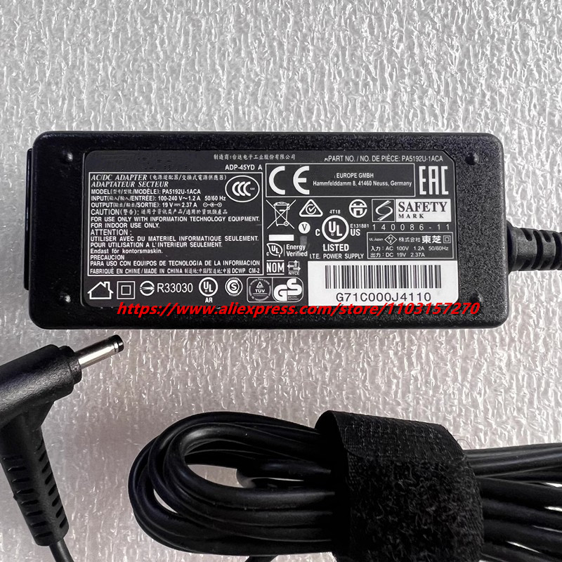 ของแท้ ADP-45YD A PA5192U-1ACA - Laptop Charger บทวิจารณ์และราคา